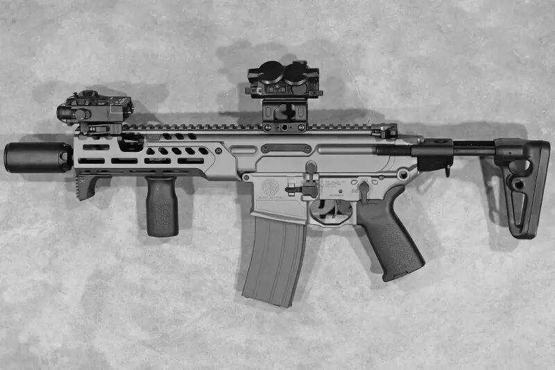 Rplique MCX Arron Smith L01T TM MWS GBBR System Cerakote Custom