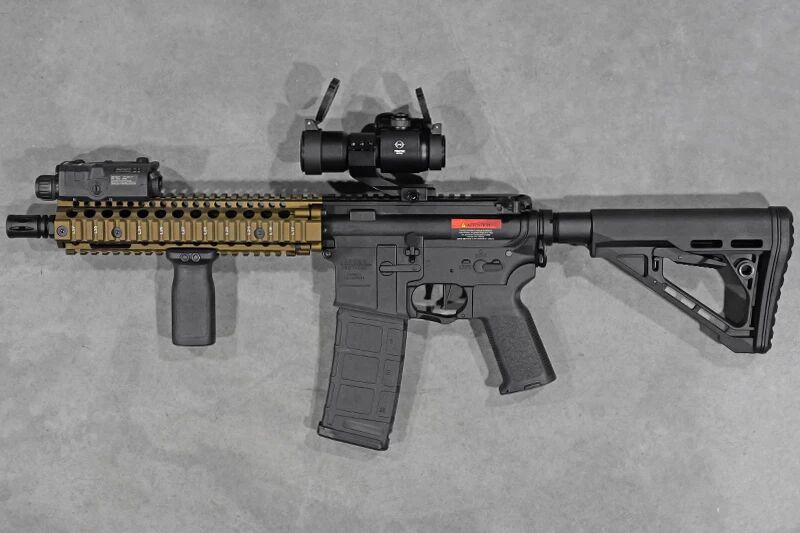 Rplique MK18 Noir / Bronze Lancer Tactical MK62 Aster Custom