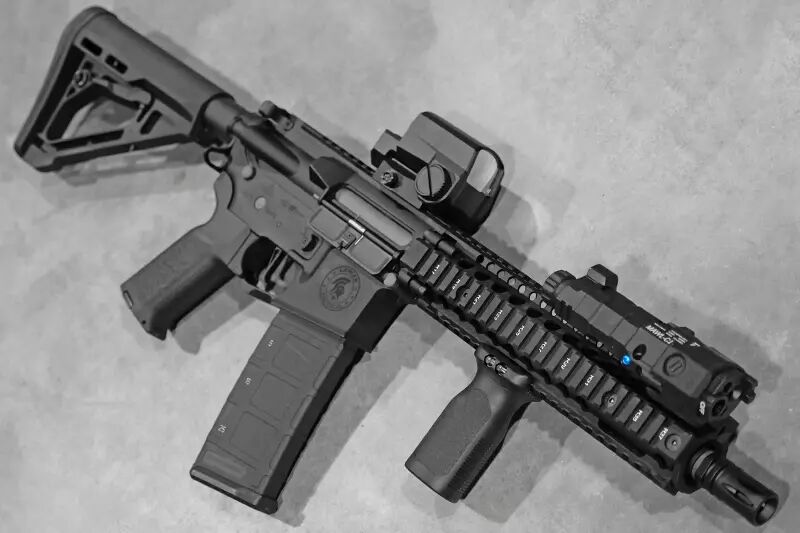 Réplique MK18 Noir Lancer Tactical MK62 Aster Custom