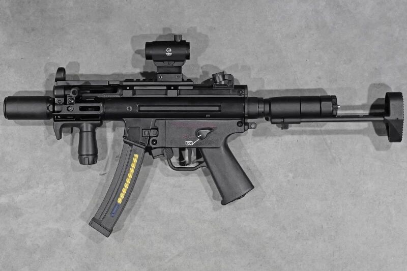 Rplique MP5 Platinum PDW AEG MK72 Aster Custom