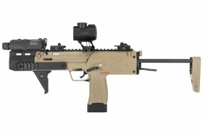 MP7 Tan Tokyo Marui canon gauche