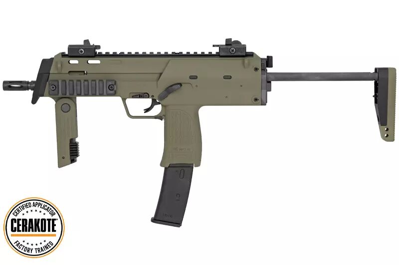 Réplique MP7A1 Blowback Noir Tokyo Marui Gaz OD Magpul Cerakote