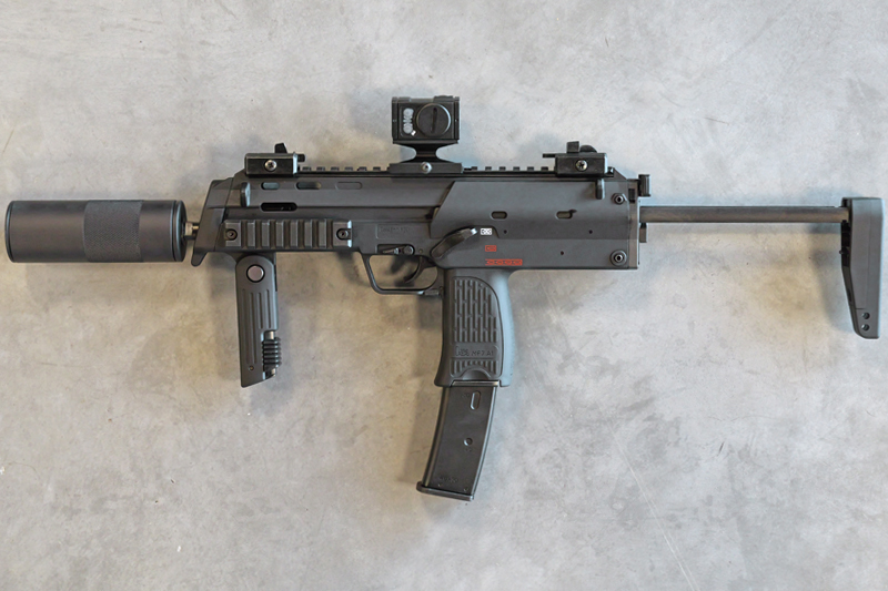 Réplique MP7A1 GBBR Black MK34 Custom