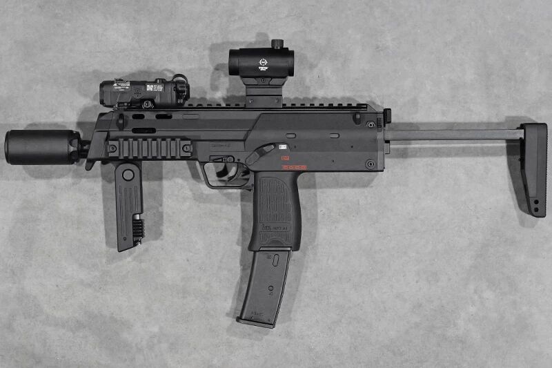 Rplique MP7A1 GBBR Black MK34 Custom