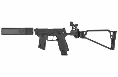 Rplique SA320T Noir STARK ARMS Gaz SMC Alpha Strike Industries