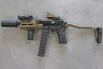 Rplique Scorpion Mod-M AEP NOIR / FDE Tokyo Marui Laylax Custom