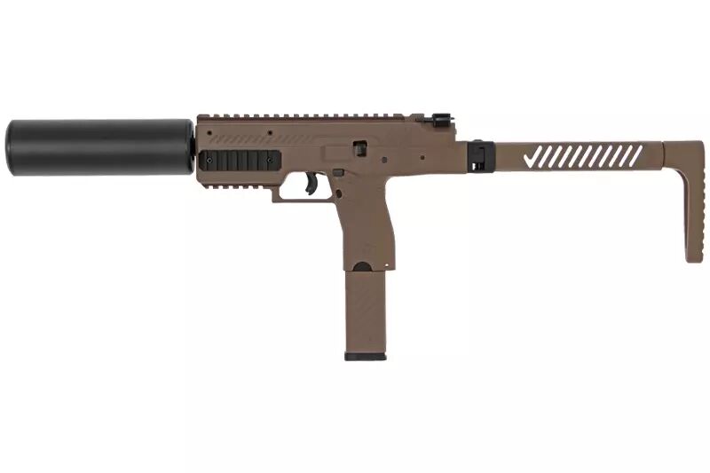 Rplique SMG VMP-1X Silencieux Tan VORSK GBBR