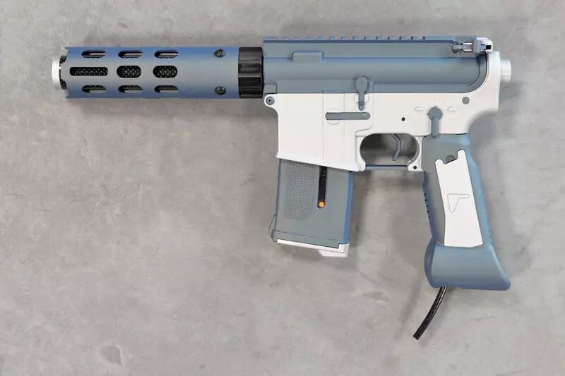 Réplique Speed CQB Blue/Alu Cerakote HPA Custom