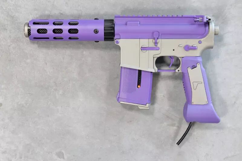 Réplique Speed CQB Purple/Titane Cerakote HPA Custom