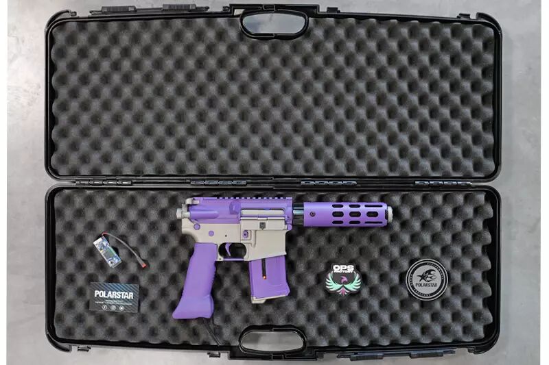 Réplique Speed CQB Purple/Titane Cerakote HPA Custom