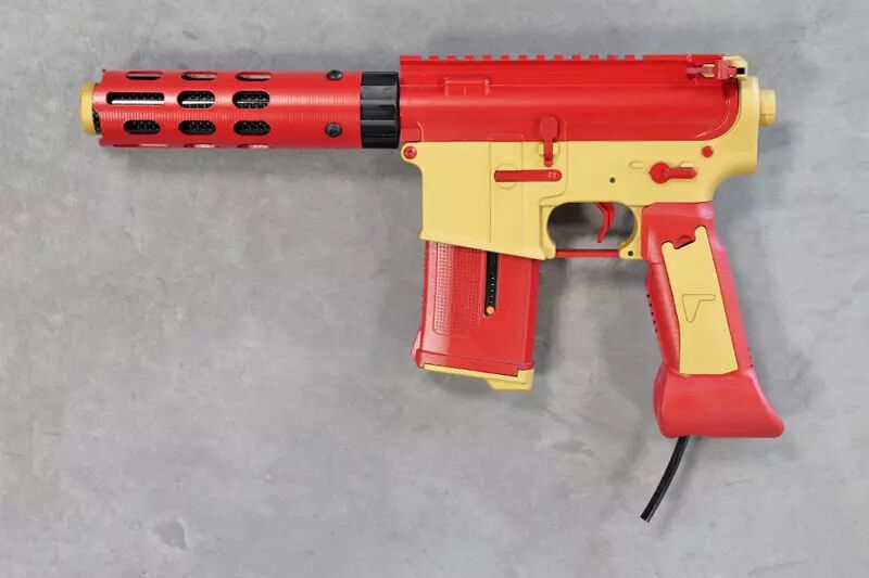 Réplique Speed CQB Red/Gold Cerakote HPA Custom