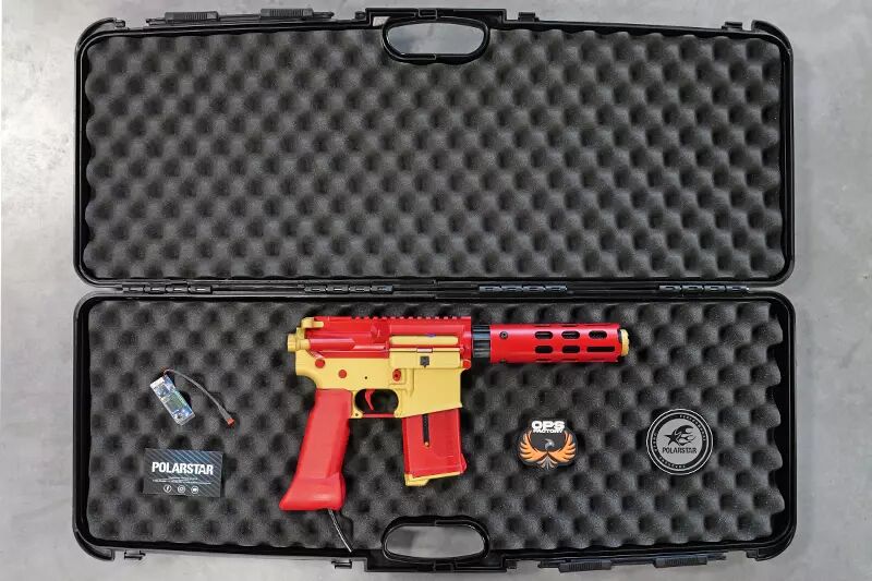 Réplique Speed CQB Red/Gold Cerakote HPA Custom