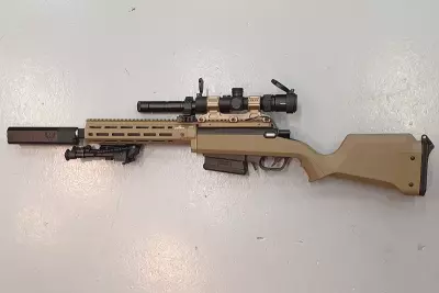 Rplique Striker AS-02 Tan HPA Wolverine CO2 Custom