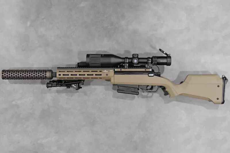 Rplique Striker AS02 Tan HPA Wolverine CO2 Custom