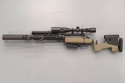 Rplique Striker AST-01 Tan M-lok HPA Wolverine CO2 Custom 