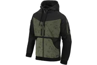 ROGUE Hoodie (FullROGUE Hoodie (FullZip) Black / Desert Night HelikonZip) - Black / Desert Night Camo - XXL
