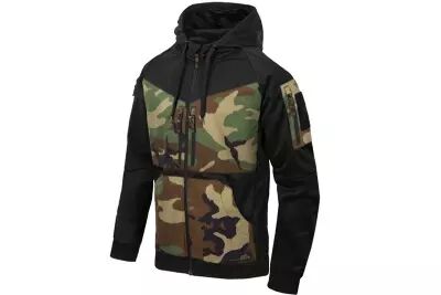 ROGUE Hoodie (FullZip) Black / US Woodland Helikon