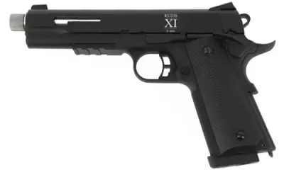 Rplique de poing airsoft 1911 Rudis XI Argent SECUTOR CO2 compatible gaz