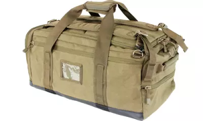 Sac de transport Centurion Duffel Bag Tan CONDOR pour l'airsoft et situations relles