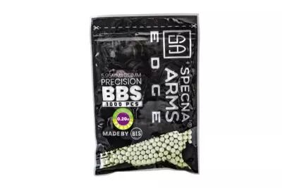 Sachet 1000 billes 0.20g traantes verte EDGE Specna Arms