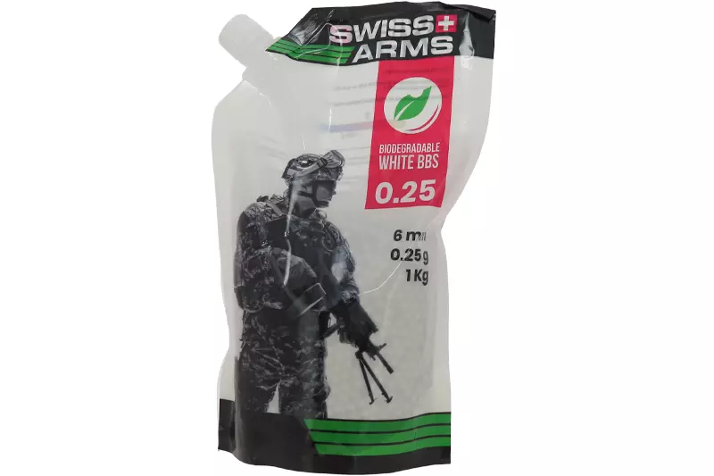 Sachet de 4000 billes 0.25g SWISS ARMS