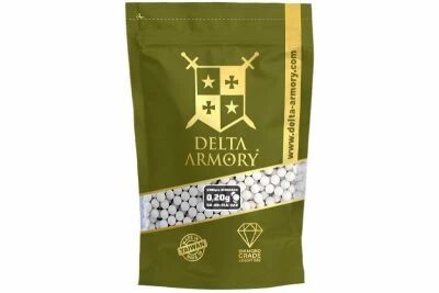 Sachet de 5000 billes 0.20g Grade Diamant Delta Armory
