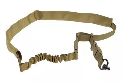 Sangle tactique 1 point lastique tan WOSPORT