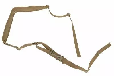 Sangle Tactique 2 points Ajustable type STR Coyote Brown WOSPORT