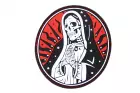 Santa Muerte Rubber Patch Color JTG