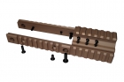 SCAR series (WE) CNC Tactical Extension Rail (Tan)