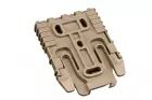 Set de fixation quick release tan pour holster tactique Amomax/Cytac/WOSPORT