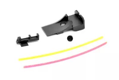 Set de Mires Fibres Avant & Arrires CNC Ver.3 pour Hi-Capa 5.1 GBB Tokyo Marui AIP