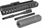 Set Handguard LVAW 10.5\  Noir pour MCX Virtus Airsoft Artisan