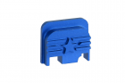 Slide Cover CNC Type D Bleu pour Glock GBB VFC MITA
