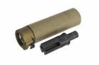 SOCOM46-MINI Silencer For Umarex Tan (KWA / VFC) MP7&#65288;12MM CW)