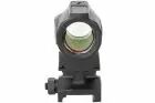 Solar Charging Rifle Sight Green Dot Black