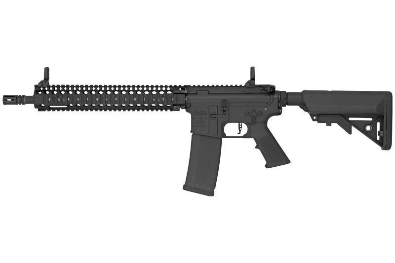 Specna Arms Daniel Defense MK18 SA-P26 Prime Aster II ETU airsoft Carbine with Brushless Motor Black