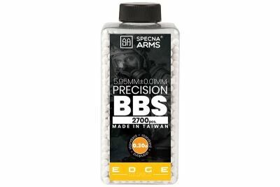 Specna Arms EDGE ULTRA 0.30g precision BBs - 2700 pcs - white - bottle