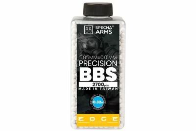 Specna Arms EDGE ULTRA 0.32g precision BBs - 2700 pcs - white - bottle