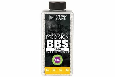 Specna Arms EDGE ULTRA BIO 0.20g precision bullets - 2700 pcs - white - bottle