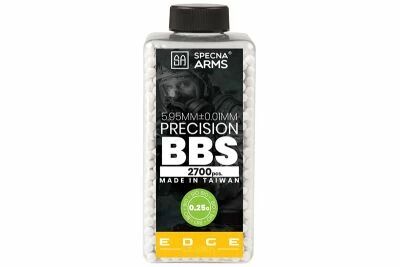 Specna Arms EDGE ULTRA BIO 0.25g precision bullets - 2700 pcs - white - bottle