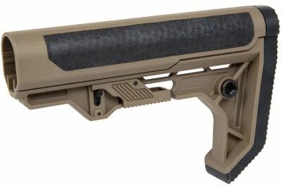 Specna Arms Light Ops Stock Half-Tan Flask