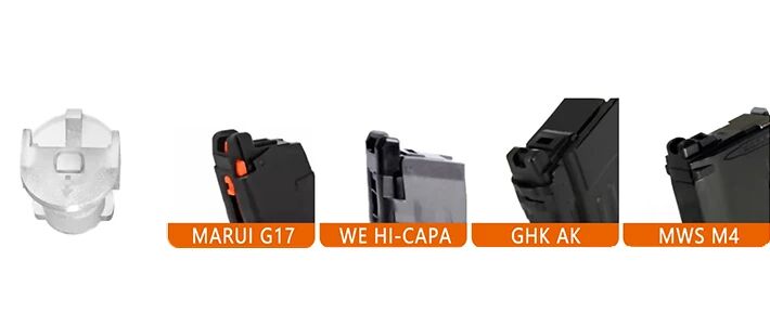 Speedloader T238 Banni&egrave;re 6 adaptateur D