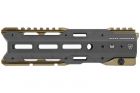 Strike Industries GRIDLOK Handguard 8.5 inch Main Body with Sights and FDE Rail Attachment