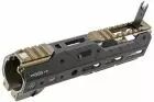 Strike Industries GRIDLOK Handguard 8.5 inch Main Body with Sights and FDE Rail Attachment