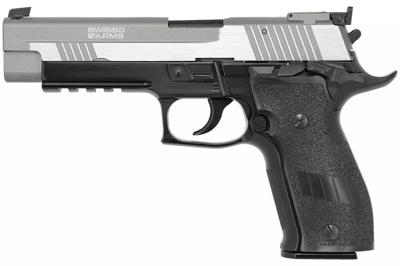 Swiss Arms Navy Pistol XXL Airline Dual Tone CO2 Blowback 1,4J 6mm