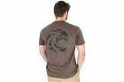 T-shirt Cracked Gris Graphite Dos