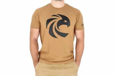 T-shirt Vertical Brown Face