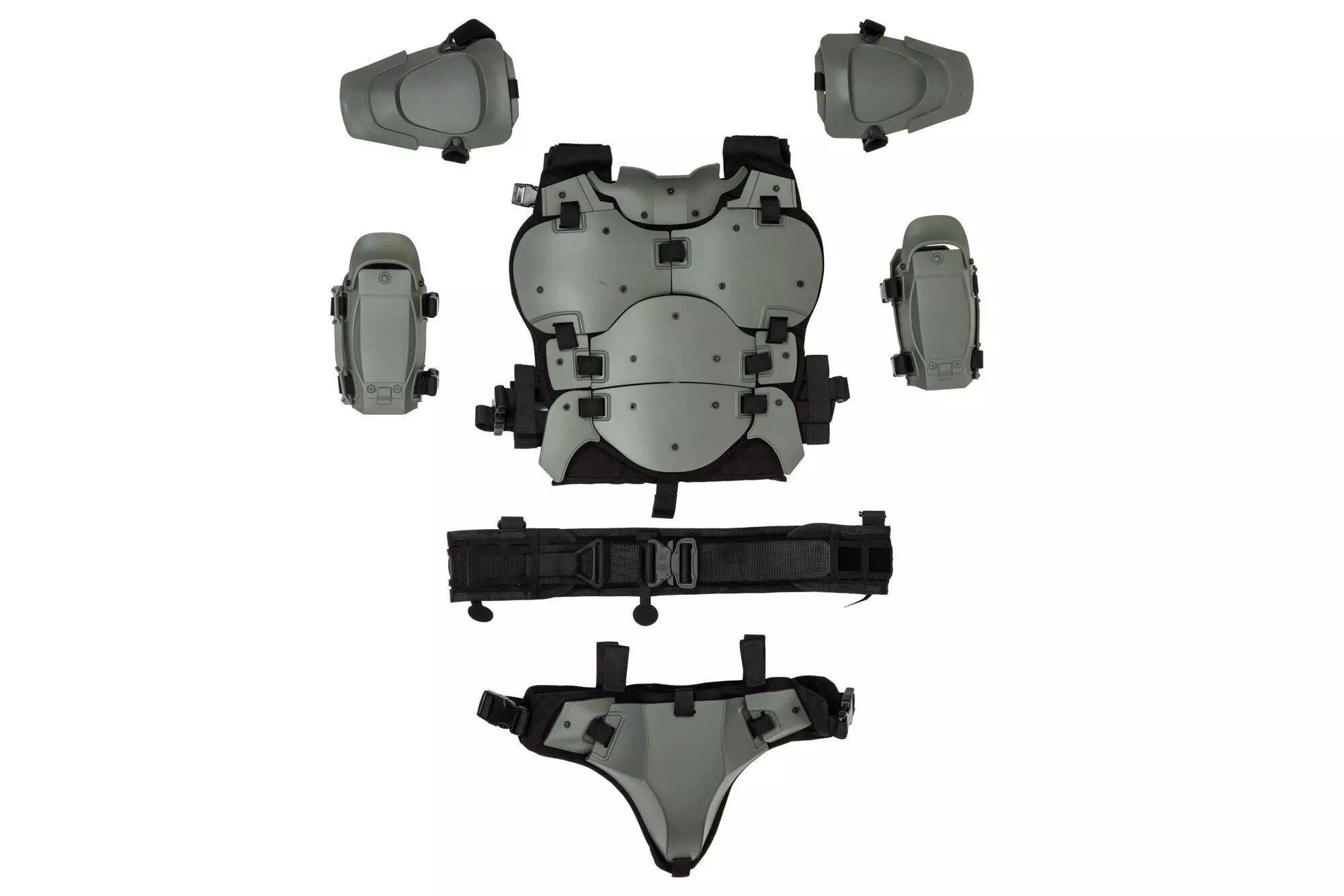 Tactical Armor Suit Grey Ultimate Tactical