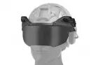 Tactical helmet outer suspension flip goggles BK